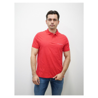 Tommy Hilfiger pánské červené polo tričko