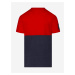 Šedo-červené pánské tričko SAM 73