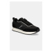 Sneakers boty Calvin Klein LOW TOP LACE UP MIX černá barva, HM0HM01554