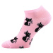 Boma Piki 55 Dámské vzorované ponožky - 3 páry BM000001145400100302 mix A