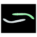 Libra Lures Fatty D’Worm Glow UV green - D’Worm 6,5cm 10ks