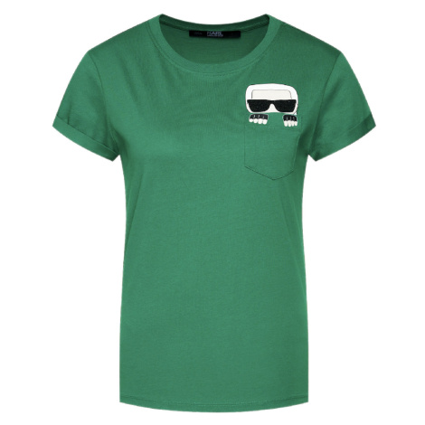 Zelené tričko - KARL LAGERFELD