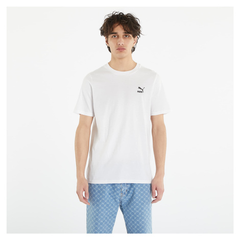 Puma Classics Small Logo Tee Men White