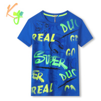 Chlapecké tričko - KUGO TM8576C, modrá Barva: Modrá