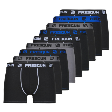 Freegun BOXERS COTON E1 X9 ruznobarevne