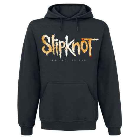 Slipknot The End, So Far Cover Mikina s kapucí černá