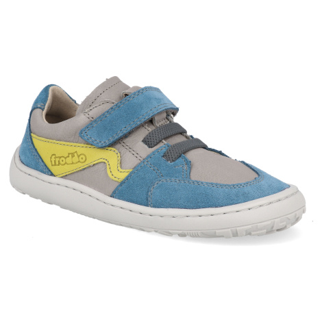 Barefoot tenisky Froddo - Splash Grey/blue šedé