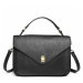 Černá dámská klopnová kufříková kabelka Tyree Lulu Bags