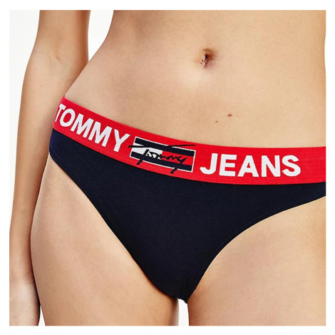 Černé kalhotky Bikini Tommy Jeans Tommy Hilfiger