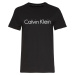 Dámské pyžamové tričko Pyjama Top Comfort Cotton CREW NECK 000QS6105E001 černá - Calvin Klein