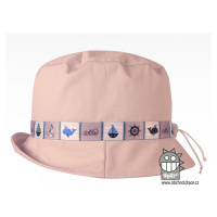 Bavlněný letní klobouk Dráče - Palermo 10, béžová, lodě Barva: Béžová