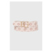 Oboustranný pásek Guess MASIE dámský, růžová barva, BW9078 P4130