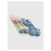 Sada dvou párů dámských ponožek v modré a růžové barvě GAP