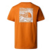 The North Face Redbox Celebration T-Shirt - Desert Rust Oranžová