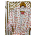 Mušelínový župan/kimono kabátek Akvarelová srdce