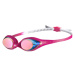 Arena SPIDER MIRROR Juniorské plavecké brýle, růžová, velikost