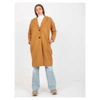 Elegantní dámský kabát na knoflíky TW-PL-BI-7298-1.15