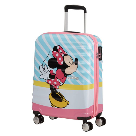 American Tourister Kabinový cestovní kufr Wavebreaker Disney Spinner 36 l - multicolor