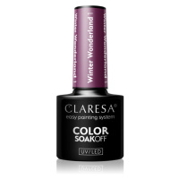 Claresa SoakOff UV/LED Color Winter Wonderland gelový lak na nehty odstín 5 g