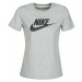 Nike W NSW TEE ESSNTL ICON FUTUR Šedá