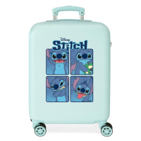 Disney Dětský kufr ABS na kolečkách Lilo & Stitch Moods 55 cm - 34L