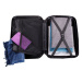 Rogal Modro-černý textilní kufr na kolečkách "Movement" - M (35l), L (65l), XL (100l)