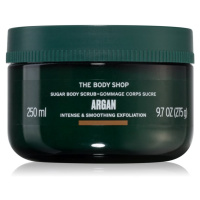 The Body Shop Argan tělový peeling s arganovým olejem 250 ml