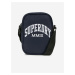 Tmavě modrá pánská malá crossbody taška s nápisem Superdry Side Bag