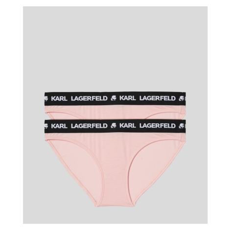Spodní Prádlo Karl Lagerfeld Logo Brief Set - Růžová