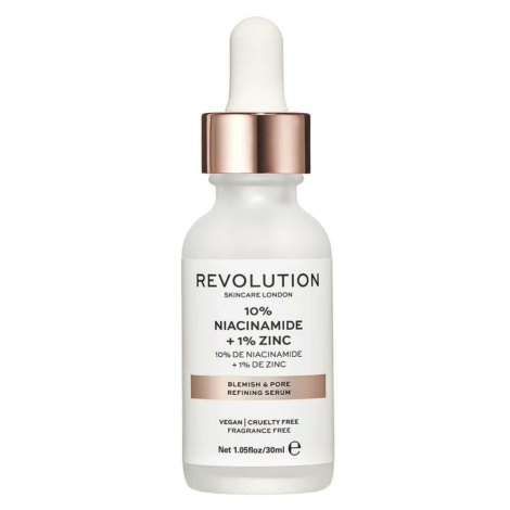REVOLUTION Sérum na rozšířené póry se zinkem (Blemish and Pore Refining Serum) 30 ml Makeup Revolution