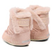 Dětské kotníkové zimní boty MOON BOOT CRIB SUEDE, 003 pale pink