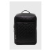 Kožený batoh Karl Lagerfeld pánský, černá barva, velký, hladký