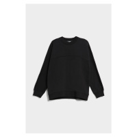 Mikina karl lagerfeld big logo sweatshirt černá