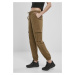 Dámské kalhoty // Urban classics Ladies Viscose Twill Cargo Pants summerolive