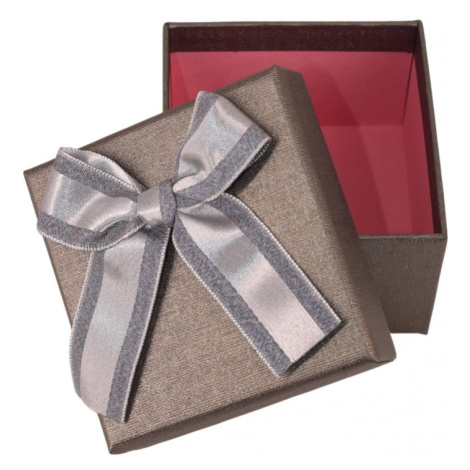 Dárková krabičkamašlí 1x1x8 cm stříbrná