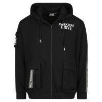 Parkway Drive EMP Signature Collection Mikina s kapucí na zip cerná/tmave zelená