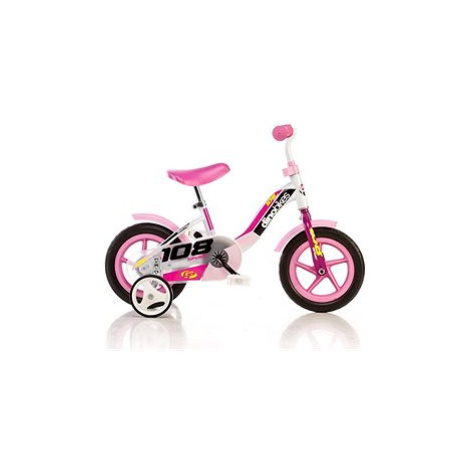 Dino bikes 10" růžová