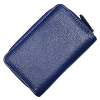 malá kožená peněženka WB009 Blu