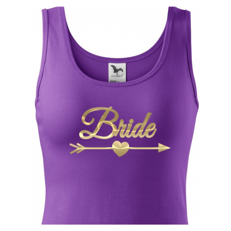Dámské tričko pro nevěstu Bride - ideální rozlučková trička BezvaTriko