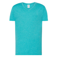 Jhk Pánské tričko JHK270 Turquoise Heather