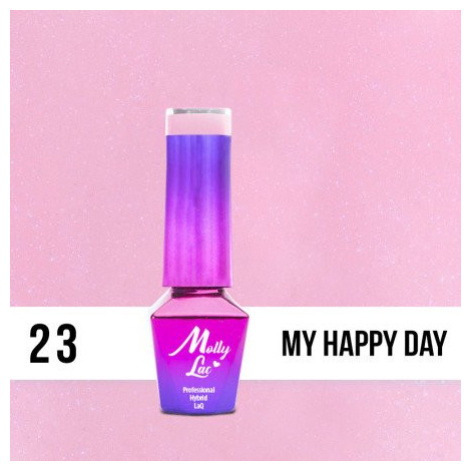 23. MOLLY LAC gél lak - MY HAPPY DAY  5ML