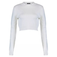 jiná značka TRENDYOL svetr ve zkrácené délce* Barva: Bílá, Mezinárodní