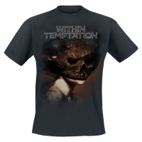 Within Temptation Bleed Out Skull Tričko černá