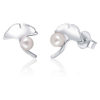 JwL Luxury Pearls Ginkgo perlové náušnice JL0619