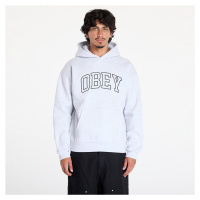 Mikina OBEY Collegiate Extra Heavy Hoodie II Ash Grey