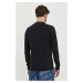 Bavlněný svetr Tommy Jeans černá barva, DM0DM18895