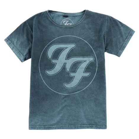 Foo Fighters Kids - Logo In Circle detské tricko modrá