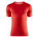 Pánské tričko CRAFT PRO Dry Nanoweight SS červená