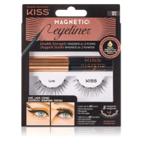 KISS Magnetic Eyeliner & Eyelash Kit magnetické řasy 01 Lure 1 pár