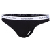 Calvin Klein 3PK THONG Dámské kalhotky, šedá, velikost
